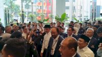 Anies Baswedan-Cak Imin Disambut Surya Paloh di Nasdem Tower, Siap-siap ke KPU