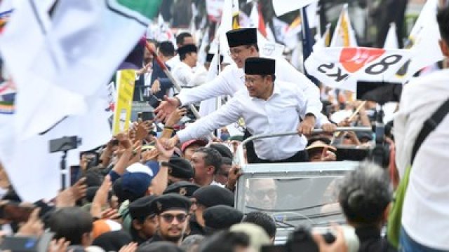 Anies Baswedan-Muhaimin Iskandar.(F-INT)