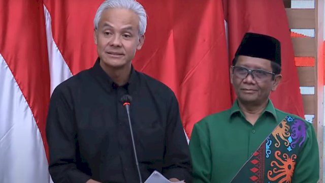 Mahfud Md Jadi Cawapres Ganjar Pranowo