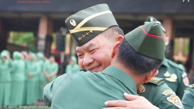 Jenderal Dudung Pamitan ke Keluarga Besar Mabes TNI AD