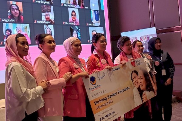 Cegah Kanker Payudara, NasDem Bagikan 2.000 Voucher Mammogram Gratis