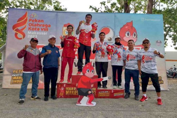 Tim Petanque Kecamatan Biringkanaya Berjaya pada Nomor Single Man di Porkot VIII Makassar