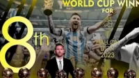 Selamat! Lionel Messi Menang Ballon d&#8217;Or 2023, Ronaldo Makin Gigit Jari
