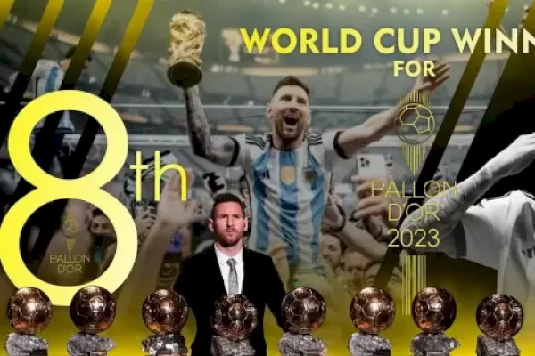 Selamat! Lionel Messi Menang Ballon d&#8217;Or 2023, Ronaldo Makin Gigit Jari