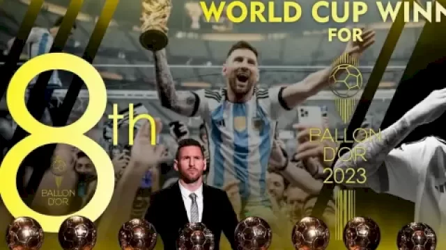 Lionel Messi Menang Ballon d'Or 2023.(F-INT)