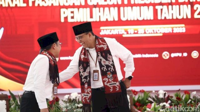 Anies Baswedan-Muhaimin Iskandar.(F-INT)