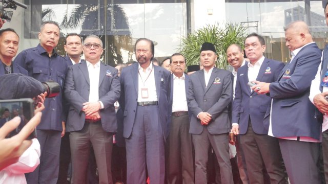 Daftar Pertama ke KPU Waketum NasDem Yakini Duet AMIN Paling Siap.