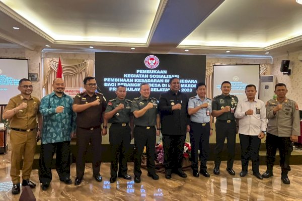 Ditjen Pothan Kemenhan RI Gelar Sosialisasi Kesadaran Bela Negara di Maros