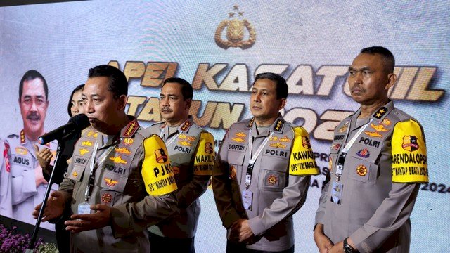 Kapolri Kumpulkan Kapolda Hingga Kapolres se-Indonesia Bahas Pengamanan Pemilu 2024