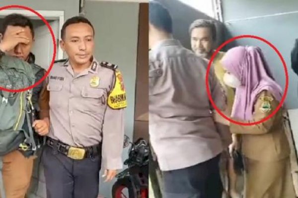 Waduh! Dua Guru SMK Digerebek Warga di Rumah Kosong Usai Berbuat Mesum