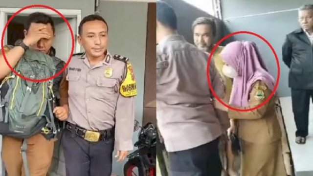 Dua Guru SMK Digerebek Warga di Rumah Kosong Usai Berbuat Mesum.(F-INT)