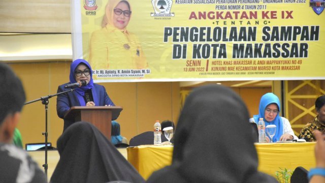 Anggota DPRD Makassar Apiaty Amin Syam Minta Masyarakat Terlibat Awasi Rumah Kost