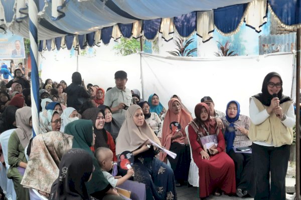 Reses di Tamamaung, Legislator NasDem Rezki Lutfi Terima Keluhan Warga Soal Zonasi Sekolah