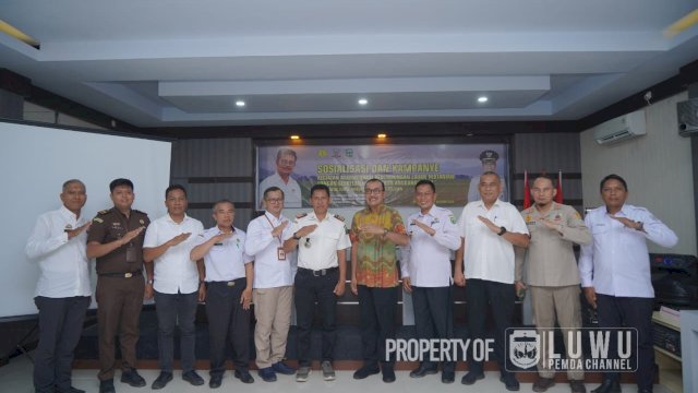 Distan Luwu Gelar Sosialisasi dan Kampanye Perlindungan Lahan Pertanian Pangan Berkelanjutan