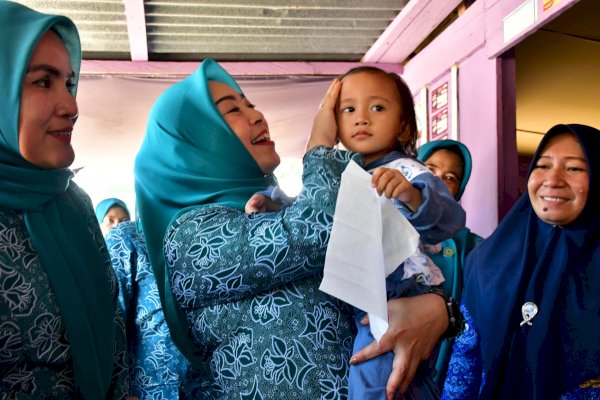 Adakan Kunjungan Di Empat Kecamatan, Ketua TP PKK Palopo Harap Semua Pihak Bantu Atasi Stunting