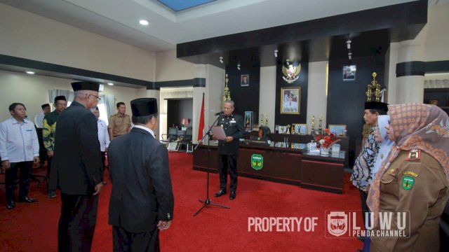 Lantik Pimpinan BAZNAS Luwu PAW 2021-2026, Bupati Luwu: 3 Hal Harus Dimiliki Pejabat