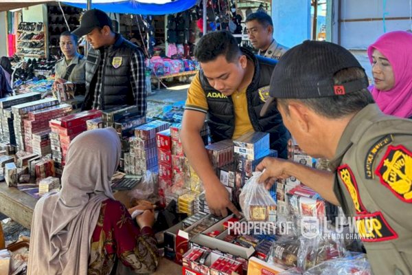Berantas Peredaran BKC Ilegal, Bea Cukai Malili Kolaborasi Pemkab Luwu Laksanakan “Gempur II”