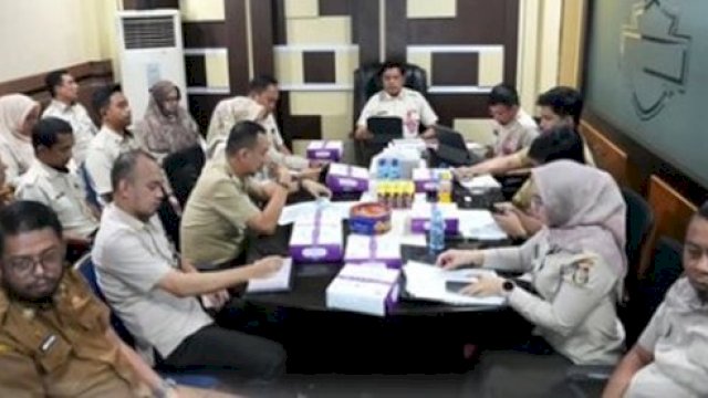 Bapenda Makassar Rapat Monitoring dan Evaluasi Pendapatan