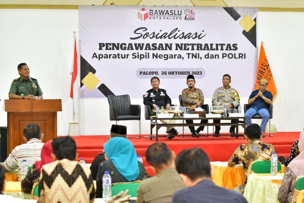 Jaga Netralitas, Bawaslu Gelar Sosialisasi Pengawasan Bagi ASN, TNI dan Polri