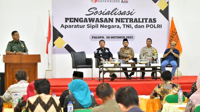 Jaga Netralitas, Bawaslu Gelar Sosialisasi Pengawasan Bagi ASN, TNI dan Polri