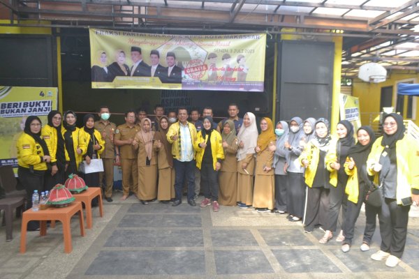 Fraksi Golkar DPRD Makassar Bersama KKPG Gelar Khitanan Massal