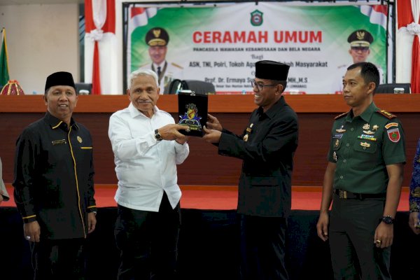 Guru Besar dan Mantan Rektor IPDN Perkuat Pemahaman Nilai-nilai Pancasila di Takalar