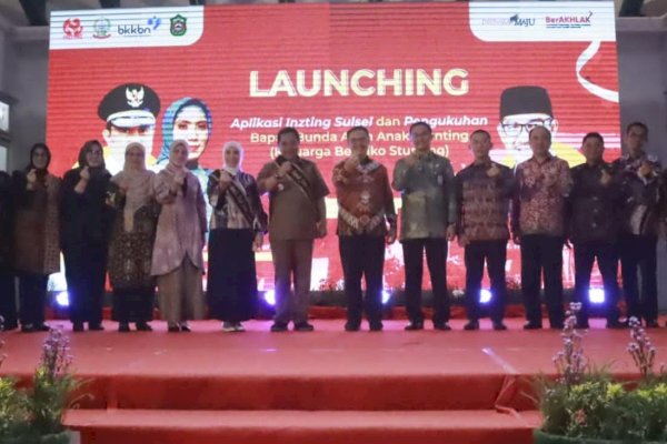 Pj Bupati Takalar Setiawan Hadiri Launching Aplikasi Inzting Sulsel