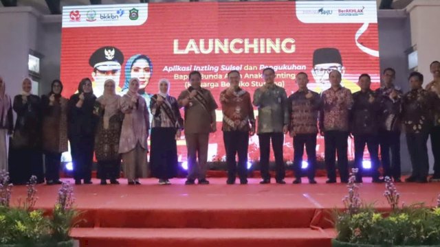 Pj Bupati Takalar Setiawan Hadiri Launching Aplikasi Inzting Sulsel