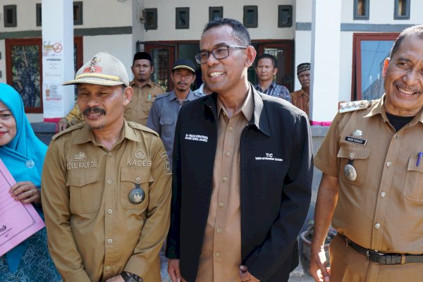 Sah Menjadi Aset Desa, Plt Bupati Setiawan Aswad Resmikan Kantor Desa Kadatong Takalar