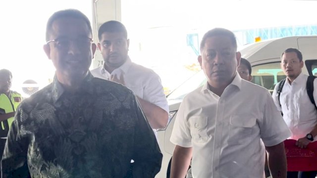 Ketua NasDem Sulsel Rusdi Masse Dampingi Capres Anies Baswedan Hadiri Silaknas ICMI di Makassar