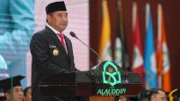 Pj Gubernur Bahtiar Paparkan Lanskap Pembangunan Sulsel di Dies Natalis UIN Alauddin