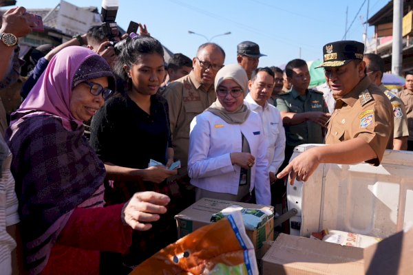 Pj Gubernur Bahtiar Puji Pengendalian Inflasi Pemkot Makassar