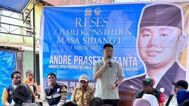 Temu Konstituen di Kelurahan Pannampu, Warga Keluhakan Air Bersih Hingga Kis ke APT