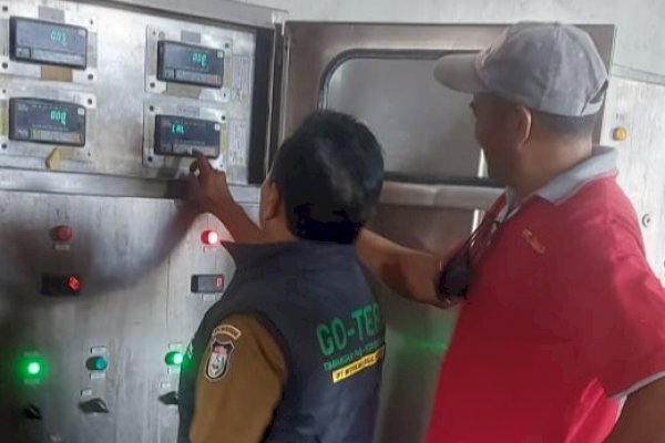 Inovasi Go Tera Mudahkan Para Pelaku Usaha, Kali Ini Metrologi Legal Disdag Menera di PT Alfamidi