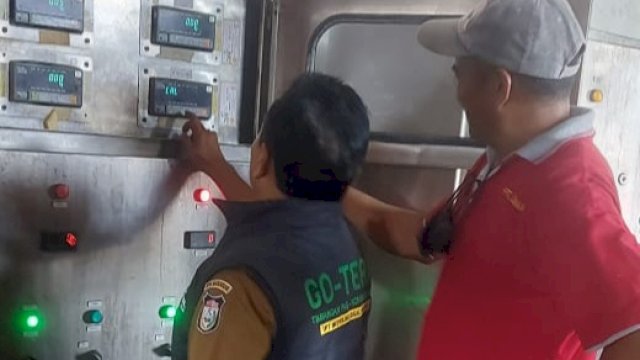 Inovasi Go Tera Mudahkan Para Pelaku Usaha, Kali Ini Metrologi Legal Disdag Menera di PT Alfamidi