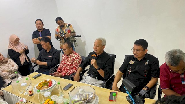 Ganjar Pranowo Harap Sekretariat TPD Sulsel Jadi Tempat Masyarakat Bisa Bertanya