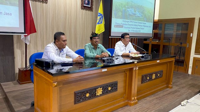 Pansus Jasa Konstruksi DPRD Sulsel Kunker Ke Bali