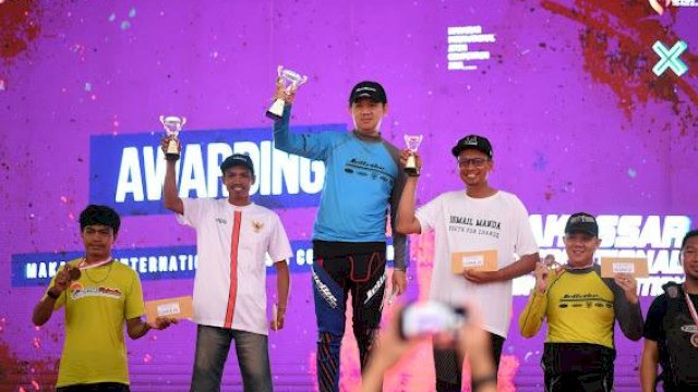 Ismail Manda Borong 3 Gelar Internasional Jetski Competiton 2023 