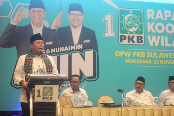 Partai PKB Target 75 Persen Kemenangan AMIN di Sulsel