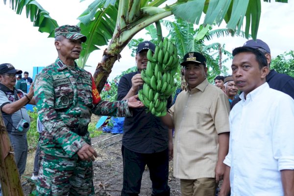 Pj Gubernur Bahtiar Bareng Waka DPRD Sulsel SAR Kunjungi Desa Damai di Sidrap