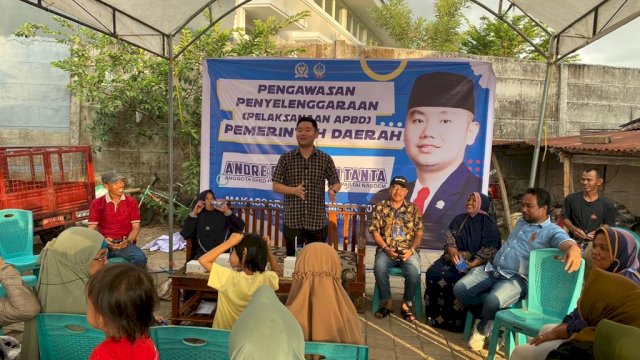 Warga Keluhkan Irigasi Saat Legislator NasDem APT Gelar Pengawasan APBD Sulsel