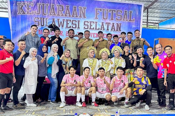 Dispora Sulsel Gelar Kejuaraan Futsal Tingkat Provinsi, Diikuti Delapan Tim Terbaik