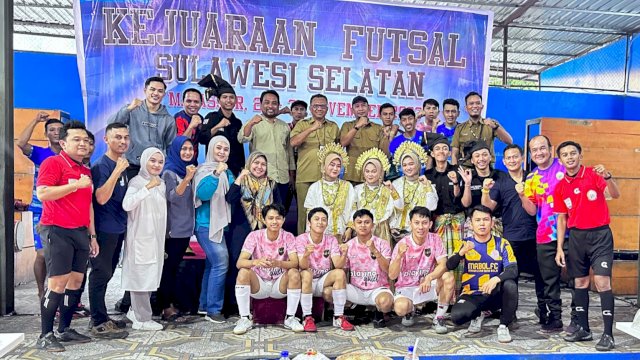 Dispora Sulsel Gelar Kejuaraan Futsal Tingkat Provinsi, Diikuti Delapan Tim Terbaik