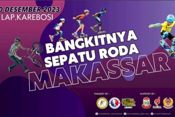 Ramaikan Car Free Day, PORSEROSI Makassar Akan Gelar Parade Sepatu Roda