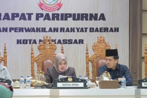 DPRD Makassar Sahkan Ranperda Pemberian Insentif dan Kemudahan Penanaman Modal