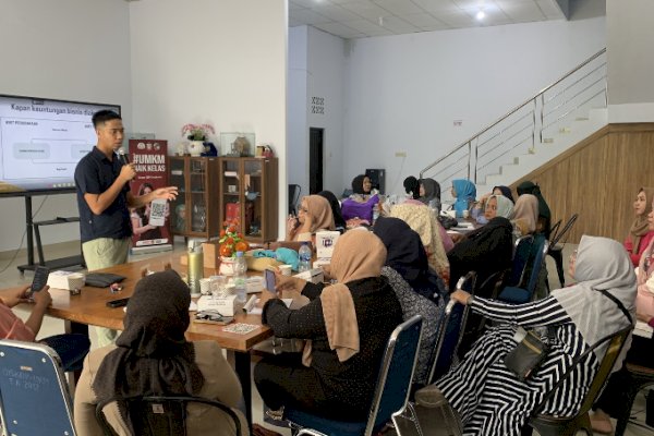 Praktik Laporan Berbasis Digital, Bekal UMKM Lorong Makin Cakap Kelola Keuangan