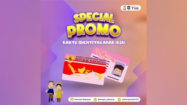 Kabar Baik Buat Warga Capil, Berikut Promo Spesial Bagi Pemilik KIA di Makassar