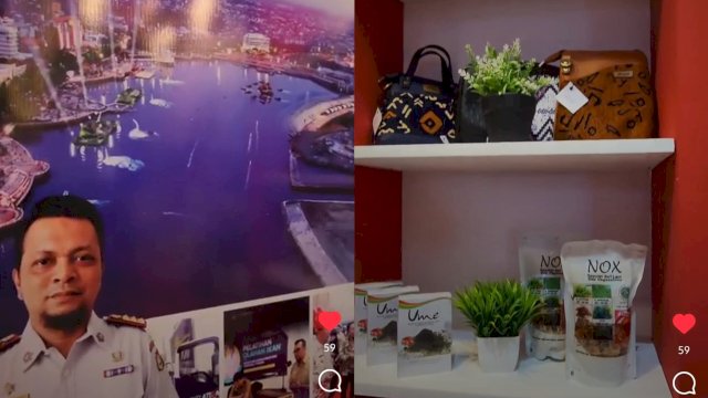 Disdag Makassar Ikut Ramaikan Pameran Produk Unggulan Nasional di Jogja City Mall