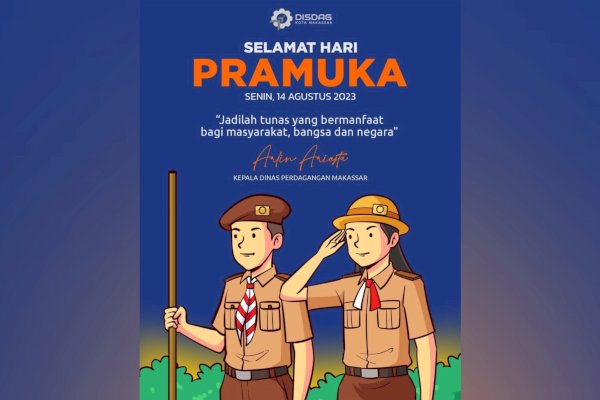 Hari Pramuka, Kadisdag Arlin: Jadilah Tunas yang Bermanfaat