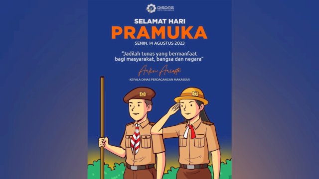 Hari Pramuka, Kadisdag Arlin: Jadilah Tunas yang Bermanfaat